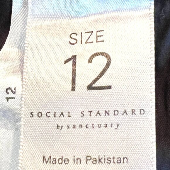 NEW Social Standard by Sanctuary Women Ankle Jean 12 Slim Mid Rise Cheetah Print - Picture 12 of 14